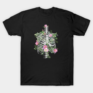 Rib Cage Floral 3 T-Shirt